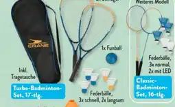 Aldi Süd Crane Badminton Set Angebot
