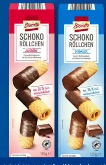 Aldi Süd Biscotto Schoko-Röllchen Angebot