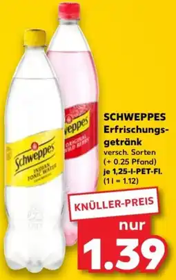 Kaufland SCHWEPPES Erfrischungsgetränk Angebot