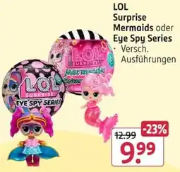 Rossmann LOL Surprise Mermaids oder Eye Spy Series Angebot