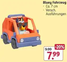 Rossmann Bluey Fahrzeug Angebot