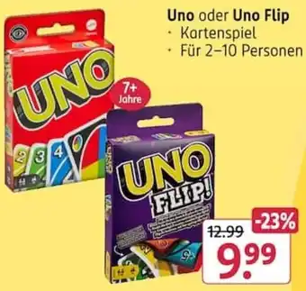 Uno oder Uno Flip