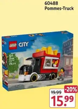 Rossmann LEGO CITY 60488 Pommes-Truck Angebot