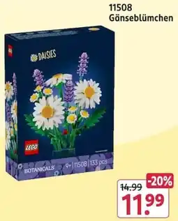 Rossmann LEGO 11508 Gänseblümchen Angebot