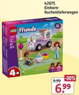 Rossmann LEGO Friends 42675 Einhorn Kuchenlieferwagen Angebot