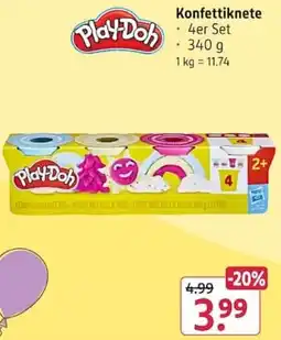 Rossmann Play-Doh Konfettiknete Angebot