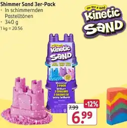 Rossmann Kinetic Sand Shimmer Sand 3er-Pack Angebot