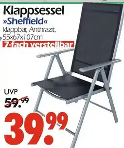 Wreesmann Klappsessel sheffield Angebot