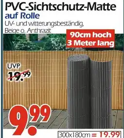 Wreesmann Pvc-sichtschutz-matte Angebot
