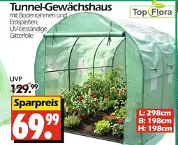 Wreesmann Top flora tunnel-gewächshaus Angebot