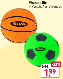 Rossmann Wasserbälle Angebot