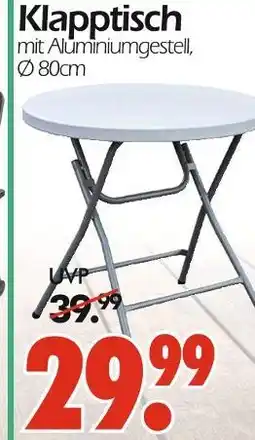 Wreesmann Klapptisch Angebot