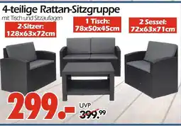 Wreesmann 4-teilige rattan-sitzgruppe Angebot