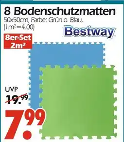 Wreesmann Bestway 8 bodenschutzmatten Angebot