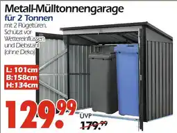 Wreesmann Metall-mülltonnengarage Angebot