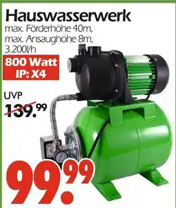Wreesmann Hauswasserwerk Angebot