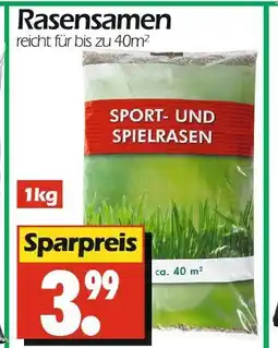 Wreesmann Rasensamen Angebot