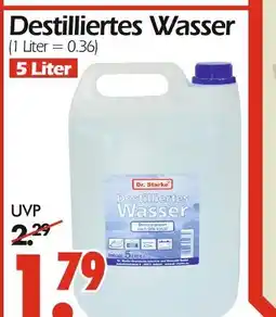 Wreesmann Destilliertes wasser Angebot
