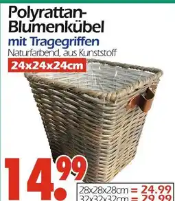 Wreesmann Polyrattan- blumenkübel Angebot