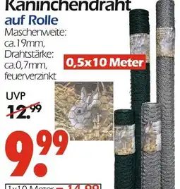 Wreesmann Kaninchendraht auf rolle Angebot