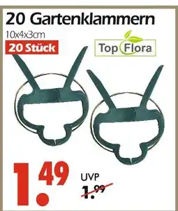 Wreesmann Top flora 20 gartenklammern Angebot