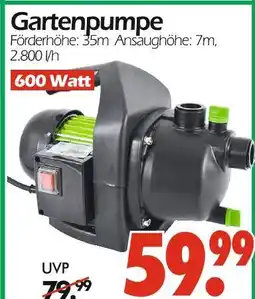 Wreesmann Gartenpumpe Angebot
