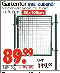 Wreesmann Gartentor inkl. zubehör Angebot