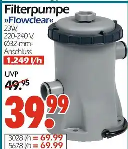 Wreesmann Filterpumpe flowclear Angebot