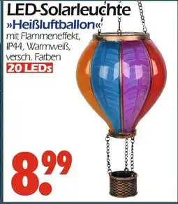 Wreesmann Led-solarleuchte heißluftballon Angebot