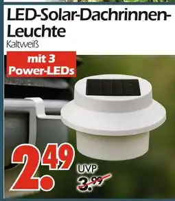 Wreesmann Led-solar-dachrinnen- leuchte Angebot