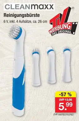 Zimmermann Cleanmaxx reinigungsbürste Angebot