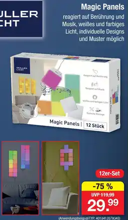 Zimmermann Müller licht magic panels Angebot