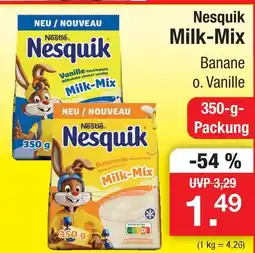 Zimmermann Nestlé nesquik milk-mix banane Angebot