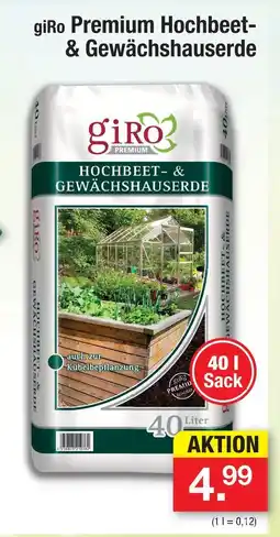 Zimmermann Giro premium hochbeet- & gewächshauserde Angebot