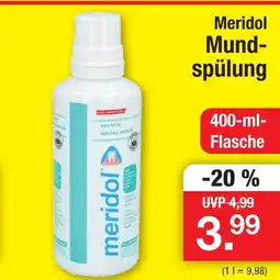 Zimmermann Meridol mundspülung Angebot