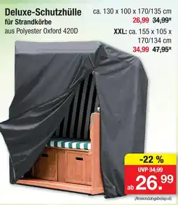 Zimmermann Deluxe-schutzhülle ca. 130 x 100 x 170/135 cm Angebot