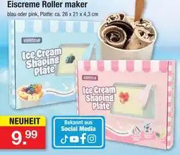 Zimmermann Löwenthal ice cream shaping plate blau Angebot