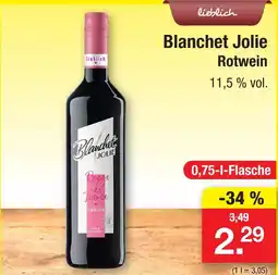 Zimmermann Blanchet jolie rotwein Angebot