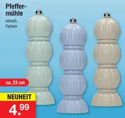 Zimmermann Pfeffermühle Angebot