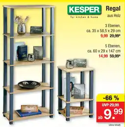 Zimmermann Kesper regal aus holz Angebot