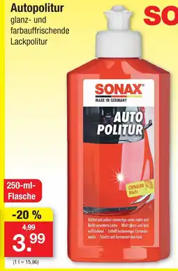 Zimmermann Sonax autopolitur Angebot