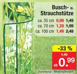 Zimmermann Busch- u. strauchstütze ca. 35 cm Angebot