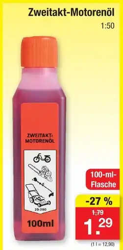Zimmermann Zweitakt-motorenöl Angebot