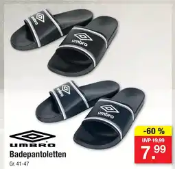 Zimmermann Umbro badepantoletten Angebot