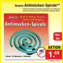 Zimmermann Braeco antimücken-spirale Angebot