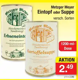 Zimmermann Metzger meyer eintopf oder suppe Angebot