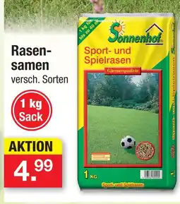Zimmermann Sonnenhof rasensamen Angebot