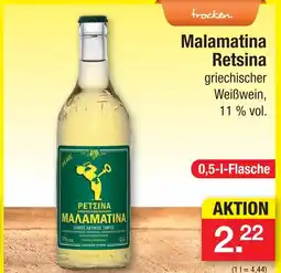 Zimmermann Malamatina retsina Angebot