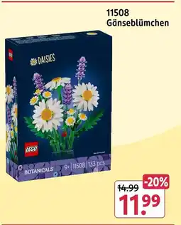 Rossmann Lego gänseblümchen Angebot