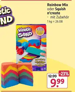 Rossmann Kinetic sand rainbow mix Angebot